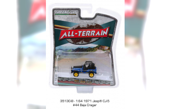 JEEP CJ-5 4х4 #44 Baja Cragar 1971 Blue