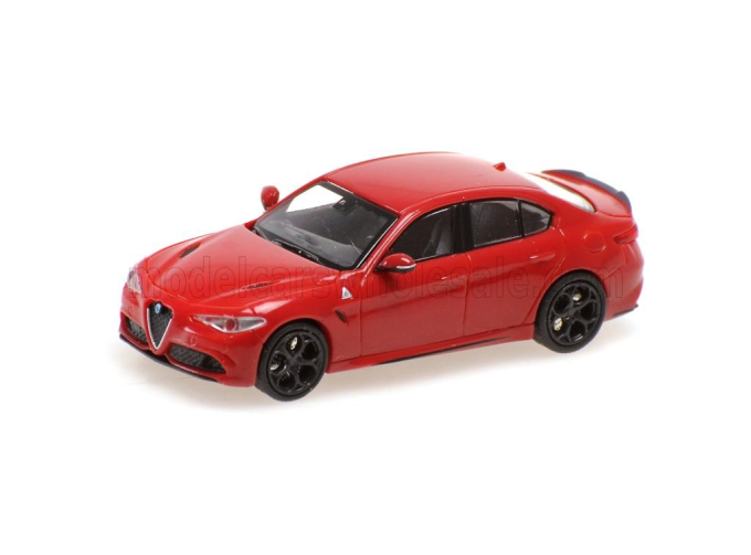ALFA ROMEO Giulia Quadrifoglio Verde (2017), red