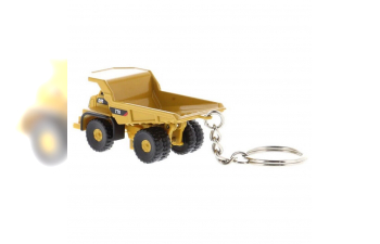 CATERPILLAR Portachiavi - Keyring Cat770 Cassone Ribaltabile Cava Mineraria - Highway Truck - Cm.5.5, Yellow Black