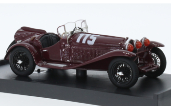 ALFA ROMEO 8C 2300 №115 Mille Miglia (1932) R.Caracciola- R.Bonini, dark red