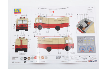 Сборная модель Грузовой троллейбус ТГ-3