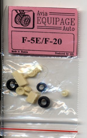 Резиновые колеса F-5E