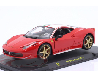 FERRARI 458 Italia Lauda (2013), red