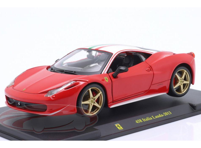 FERRARI 458 Italia Lauda (2013), red