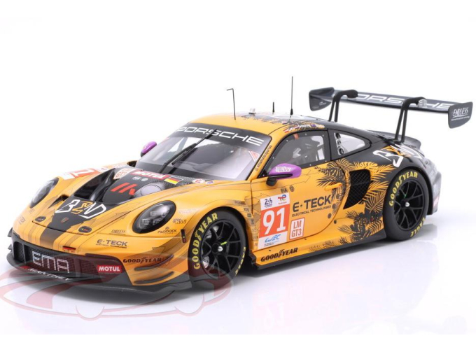 PORSCHE 911 GT3 R #91 Winner LMGTE 24h LeMans 2024 Manthey EMA Richard Lietz, Morris Schuring, Yasser Shahin (2024)