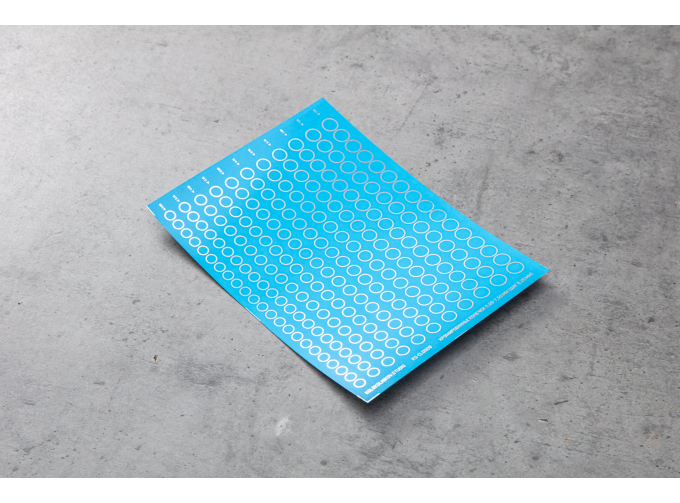 Хромированные колечки 5,00-7,50 мм (шаг 0,25 мм)