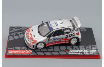 PEUGEOT 206 WRC M.Gronholm - T.Rautiainen, silver