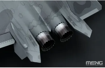 Сборная модель Chinese Chengdu J-20 Stealth Fighter Beast Mode Model Kit