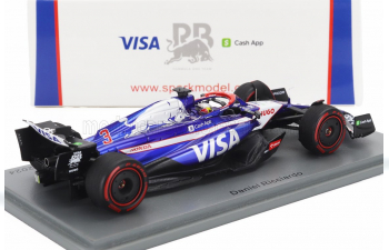 RACING BULLS F1 Vcarb-01 Team Visa Cash App N 3 Saudi Arabia Gp 2024 Daniel Ricciardo, Blue White