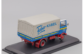 MERCEDES-BENZ LP608 FABER KABEL 1970, blue