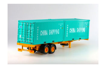 Полуприцеп China Shipping, green