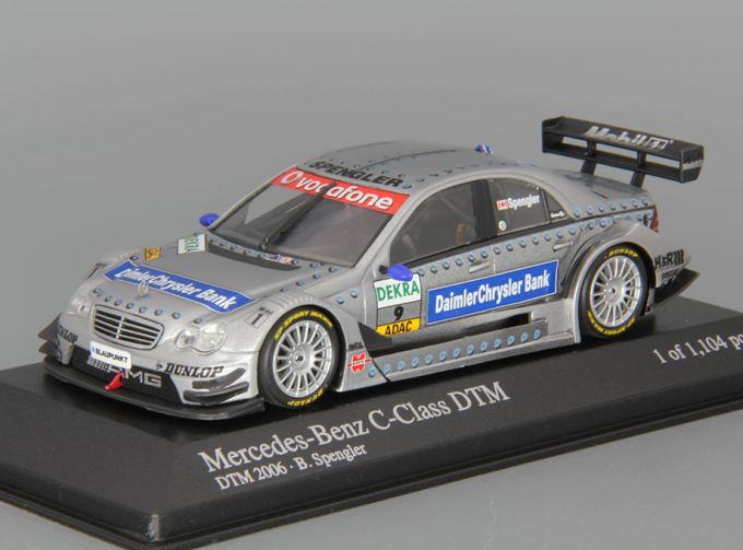 MERCEDES-BENZ C-Class DTM 2006 Team DC Bank #9 Bruno Spengler, silver