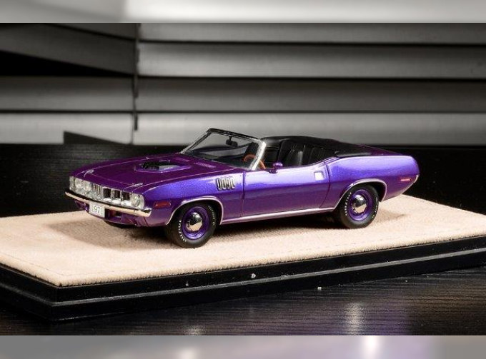 PLYMOUTH Hemi Cuda Convertible (открытый) (1971), Violet Metallic