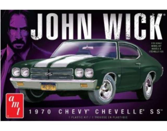 Сборная модель Chevrolet Chevelle John Wick, plastic modelkit 1970