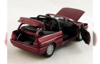 FORD Escort Cabriolet, dark red