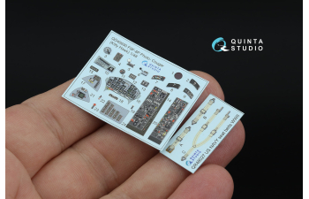 3D Декаль интерьера кабины F9F-8P Photo-Cougar (Kitty Hawk)