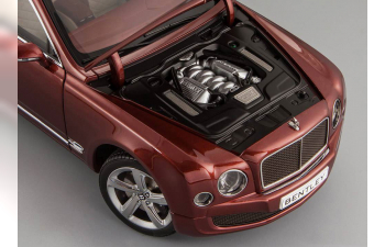 BENTLEY Mulsanne Speed (2014), rubino red