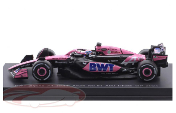 ALPINE A524 №61 Abu Dhabi GP Formula 1 Jack Doohan (2024)