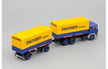 MAN Dachser Spedition, blue / yellow