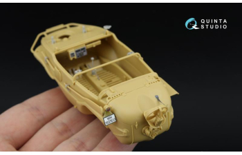 3D Декаль интерьера кабины Schwimmwagen Type 166 (Tamiya) (с 3D-печатными деталями)