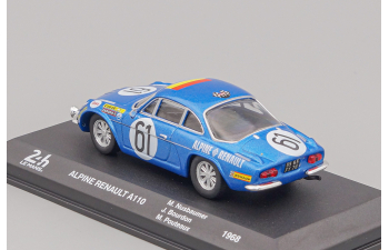 RENAULT Alpine A110 Gordini Team Ecurie Leopard #61 (1968) Jacques Bourdon / Maurice Nussbaumer / Michel Pouteaux, 24h Le Mans Collection