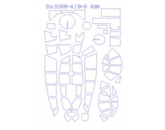 Маска окрасочная для Do 215B-4 / B-5