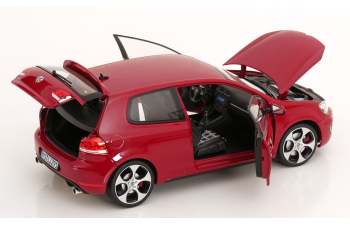 VOLKSWAGEN GOLF VI GTi (2009), orange