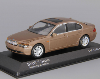 BMW 7-Series E65 (2001), brown metallic