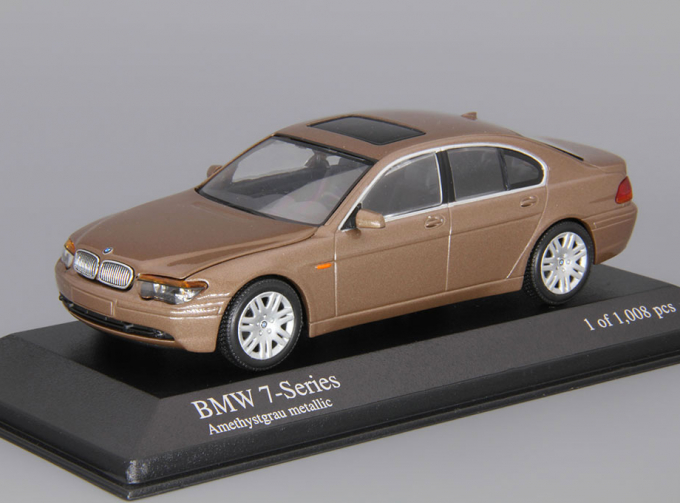 BMW 7-Series E65 (2001), brown metallic