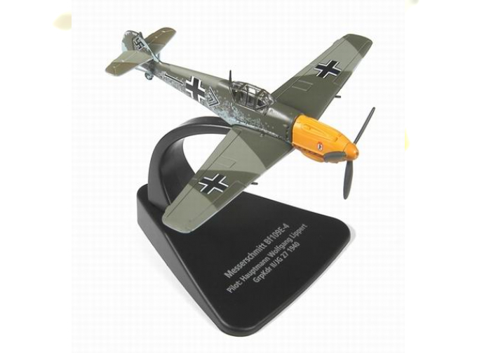 MESSERSCHMITT Bf 109E-4 1940, silver