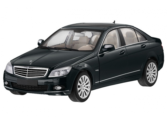 MERCEDES-BENZ C-Klasse Saloon Elegance W204 (2007), green periclaz
