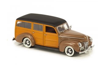 Ford V8 De Luxe Woody Stationwagen 1940 коричневый