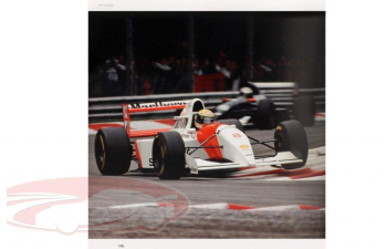 LOTUS 97T #12 GP Monaco Formula 1 Ayrton Senna (1985) + книга (1985)