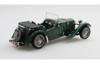 HRG 1100 sport roadster (1947), green