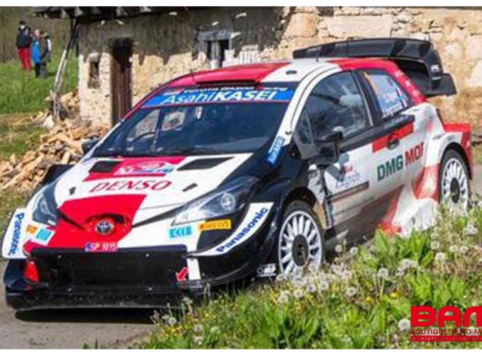 Toyota Yaris WRC #1 Winner Rally Croatia 2021 Sébastien Ogier - Julien Ingrassia