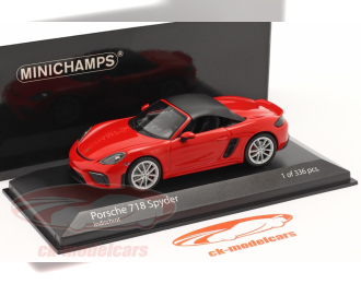 PORSCHE 718 BOXSTER SPYDER (982) - 2020 - INDISCHROT