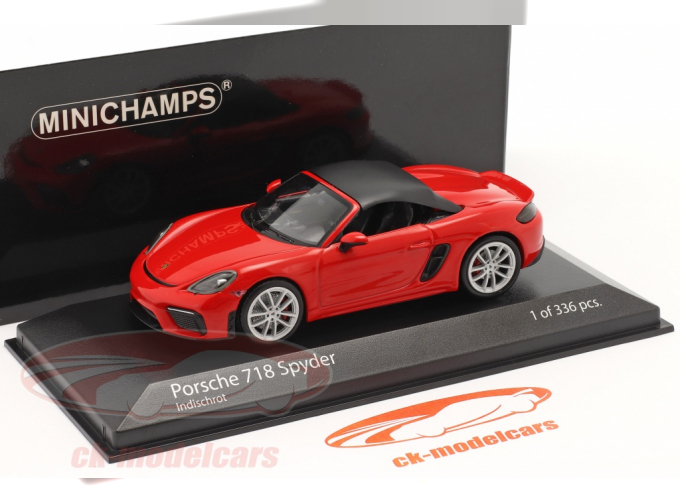 PORSCHE 718 BOXSTER SPYDER (982) - 2020 - INDISCHROT