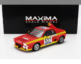 ABARTH Se030 Pininfarina 527 2nd Giro D'italia (1974) Giorgio Pianta – Christine Beckers, Matt Red Yellow