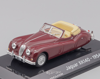 JAGUAR XK140 (1954), dark red