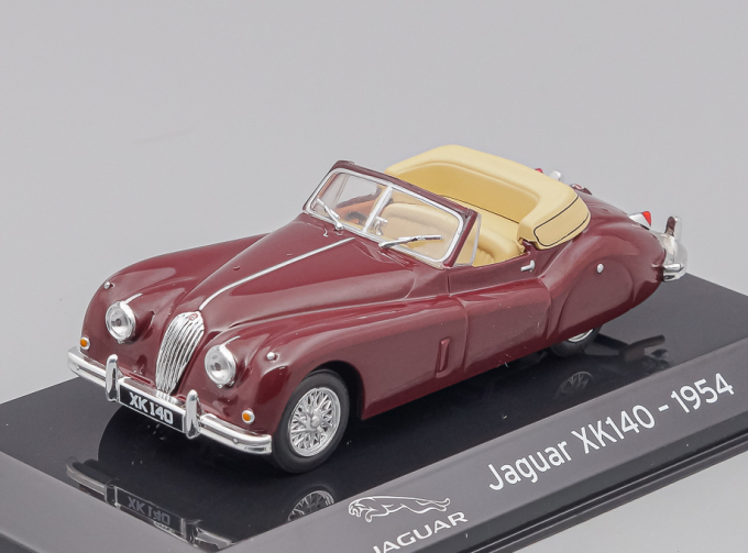 JAGUAR XK140 (1954), dark red