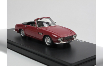 OSCA 1600 GT cabrio (1963), dark red