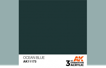 Краска акриловая 3rd Generation Ocean Blue 17ml