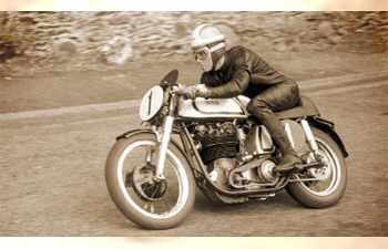 Сборная модель Мотоцикл Norton Manx 500cc 1951