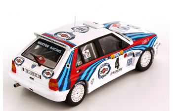 LANCIA Delta HF Integrale Rally Monte Carlo 1992 Martini Nr.4, Auriol / Occelli, white