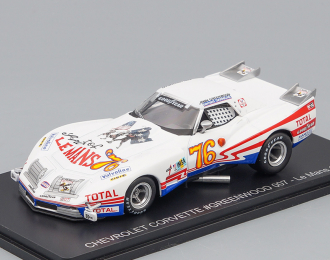 CHEVROLET Corvette #Greenwood 007 - Le Mans 1976, white