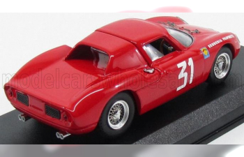 FERRARI 250lm Coupe N31 Winner Monza (1964) N.Vaccarella, red