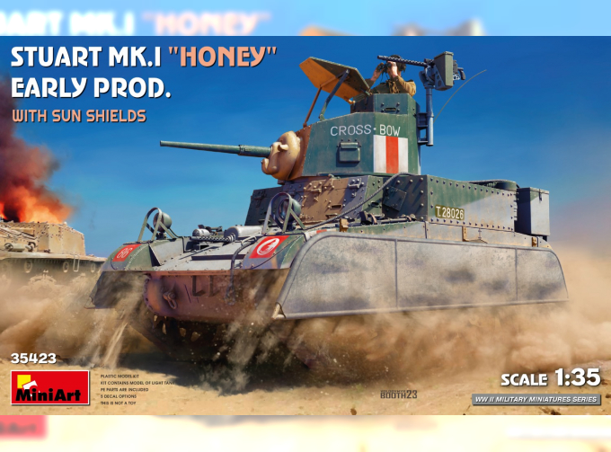 Сборная модель M3 Stuart Mki Honey Military