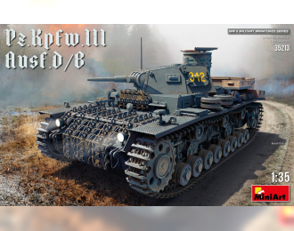 Сборная модель Немецкий средний танк Pz.Kpfw.III Ausf.D / B