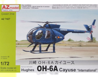 Сборная модель Hughes OH-6A Cayuse