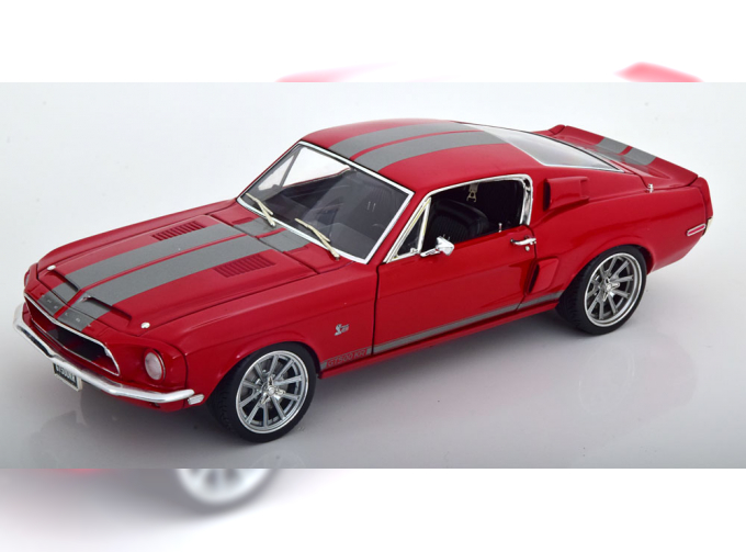 FORD Shelby Mustang GT500 KR New School (1968), red grey